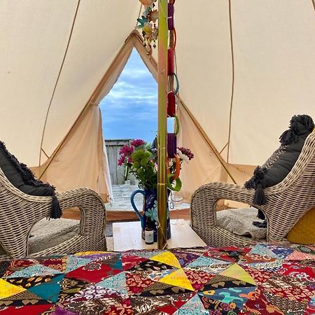 Coastal Stay Bell Tent Porthgain エクステリア 写真