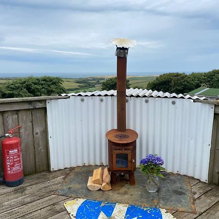 Coastal Stay Bell Tent Porthgain エクステリア 写真